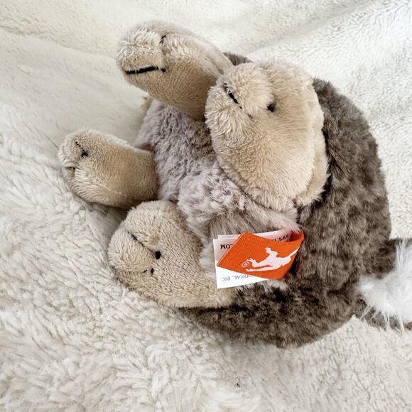 Wild Republic Cuddlekins Mini Brown Ran Bunny Rabbit 8” Plush Stuffed Animal Toy - Picture 4 of 5